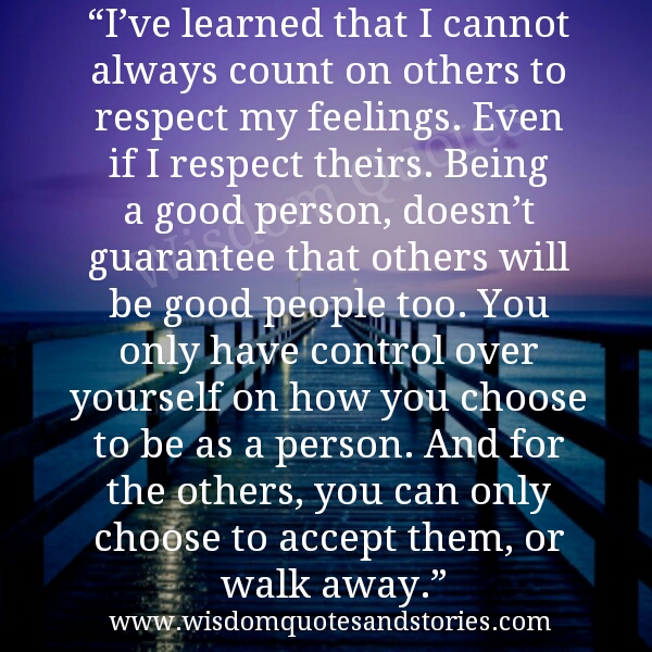 Being A Good Person Wisdom Quotes Stories